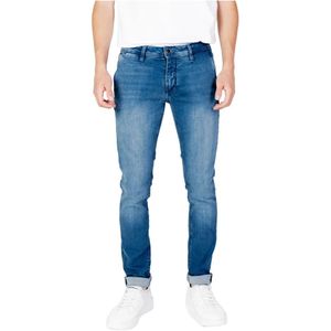 Antony Morato, Skinny Jeans Blauw, Heren, Maat:W36