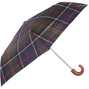 Barbour, Tartan Mini Paraplu Accessoire Veelkleurig, Heren, Maat:ONE Size