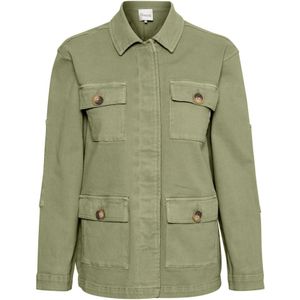 My Essential Wardrobe, The Army Jacket Groen, Dames, Maat:L
