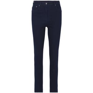 Betty Barclay, Jeans, Dames, Blauw, XS, Hoge taille stretch broek