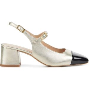 Unisa, Schoenen, Dames, Geel, 40 EU, Gouden Pumps