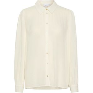 Saint Tropez, Blouses & Shirts, Dames, Wit, L, Albasz Shirt Bluser 30512984 Ice