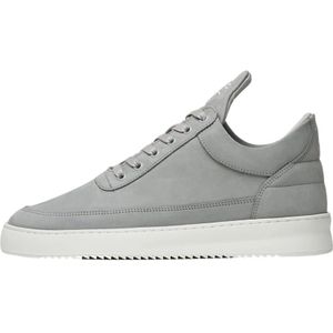 Filling Pieces, Schoenen, unisex, Grijs, 41 EU, Low Top Ripple Nubuck Cement Grey