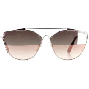 Tom Ford Pre-owned, Pre-owned Metal sunglasses Geel, Dames, Maat:ONE Size