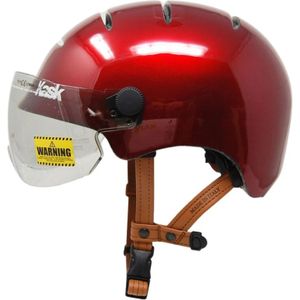 Kask, Sport, unisex, Rood, L, Urban Lifestyle Bicycle -helm