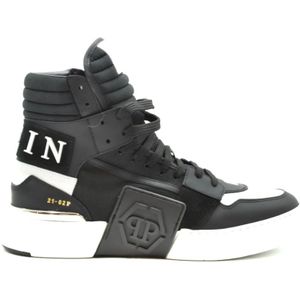 Philipp Plein, Sneakers Aaas Msc 3231 Ple 010N02 Zwart, Heren, Maat:40 EU