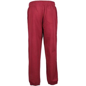 Trussardi, Broeken, Dames, Rood, S, Katoen, Katoenen Casual Broek