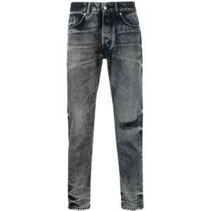 John Richmond, Jeans, Heren, Grijs, W38, Katoen, Slim-fit Jeans