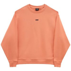 Vans, Sweatshirts & Hoodies, Dames, Oranje, L, Katoen, Dames Katoenen Logo Sweatshirt