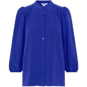 mbyM, Blouses & Shirts, Dames, Blauw, L, Polyester, Blauwe Solstice Blouse