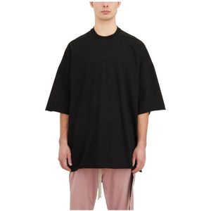 Rick Owens, Katoenen T-Shirt, Model Tommy Zwart, Heren, Maat:ONE Size