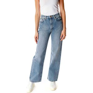 Nudie Jeans, Jeans, Dames, Blauw, W26 L32, Denim, Jeans