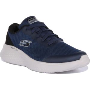 Skechers, Schoenen, Heren, Blauw, 41 EU, Sportieve Navy Pro-Clear Rush Sneakers