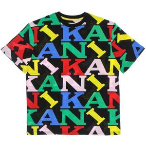 Karl Kani, Tops, Heren, Zwart, S, t-shirt