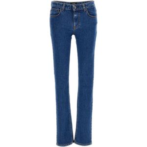 Fay, Jeans, Dames, Blauw, W28, Denim, Straight Jeans