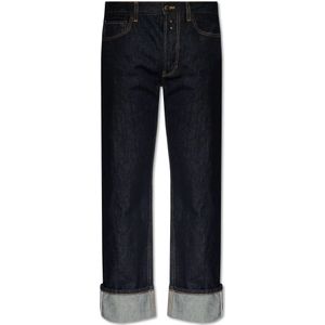 Alexander McQueen, Jeans, Heren, Blauw, S, Straight leg jeans