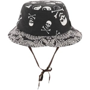 Children Of The Discordance, Bandana Bucket Hat met Logo Plaque Zwart, Heren, Maat:57 CM