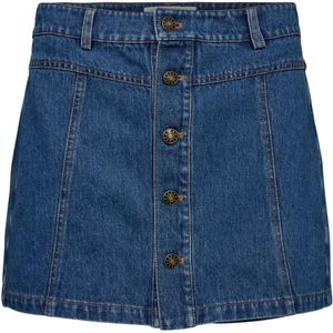 Designers Remix, Speelse Miles Rok Shorts Blauw, Dames, Maat:M