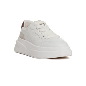 Ash, Schoenen, Dames, Wit, 40 EU, Witte en Leren Modieuze Sneakers