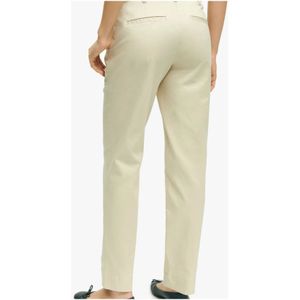 Brooks Brothers, Broeken, Dames, Beige, S, Chinos