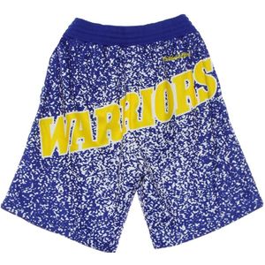 Mitchell & Ness, Sport, Heren, Veelkleurig, L, Polyester, NBA Jumbotron Sublimated Basketbalshorts