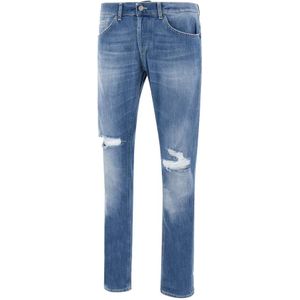 Dondup, Jeans, Heren, Blauw, W30, Trendy Jeans