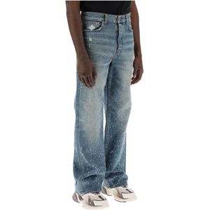 Amiri, Jeans, Heren, Blauw, W33, Katoen, Slim-fit Jeans