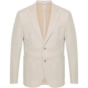 Manuel Ritz, Blazers Beige, Heren, Maat:L