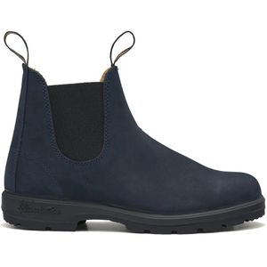 Blundstone, Blauwe Chelsea Enkellaarzen Classics Serie Blauw, Dames, Maat:38 EU