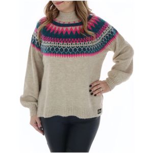 Superdry, Cardigans Beige, Dames, Maat:M