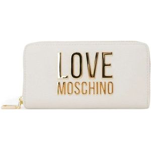 Moschino, Wallets & Cardholders Beige, Dames, Maat:ONE Size