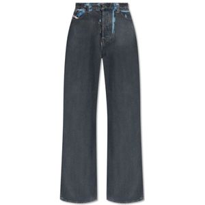 Diesel, 1996 D-Sire-S1 jeans Grijs, Dames, Maat:W26