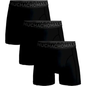 Muchachomalo, Ondergoed, Heren, Zwart, M, Katoen, 3-Pack Microfiber Boxershorts