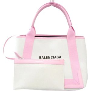 Balenciaga Vintage, Pre-owned, Dames, Roze, ONE Size, Leer, Tweedehands leren handtassen