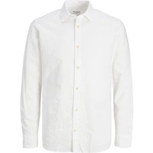 Jack & Jones, Overhemden, Heren, Wit, 2Xl, Stijlvol Overhemd
