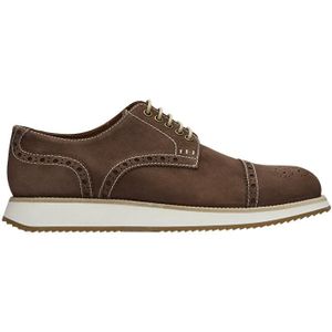 Lottusse, Schoenen, Heren, Bruin, 45 EU, Harbour Derby Straight Toe Derby