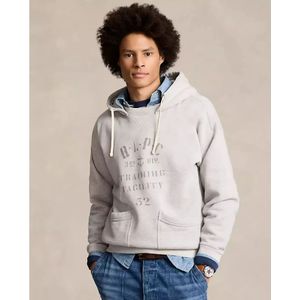 Ralph Lauren, Sweatshirts & Hoodies, Heren, Grijs, L, Katoen, Grijze hoodie