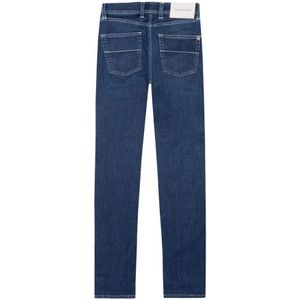 Tramarossa, Jeans, Heren, Blauw, W30, Katoen, Slim-Fit Five-Pocket Katoenen Jeans