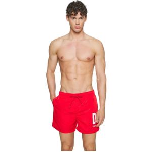 Diesel, Badkleding, Heren, Rood, S, Heren Zwemshorts Nico Model