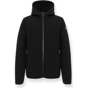 Colmar, Jassen, Heren, Zwart, L, Scuba Hoodie met Volledige Rits