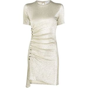 Paco Rabanne, Short Kleedjes Beige, Dames, Maat:S