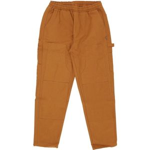 Dolly Noire, Canvas Carpenter Broek - Caramel Beige, Heren, Maat:L