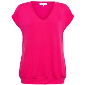 &Co Woman, Tops, Dames, Roze, XS, Blouson V-Neck Sleeveless Top