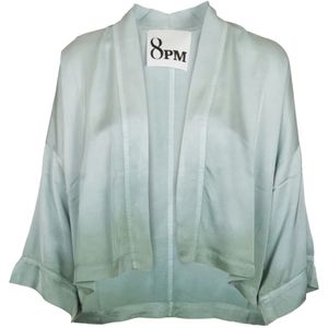 8Pm, Blouses & Shirts, Dames, Groen, S, Libreville Cardigan Sweaters
