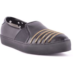 Armani Jeans, Schoenen, Dames, Zwart, 37 EU, Stijlvolle Loafers voor Mannen