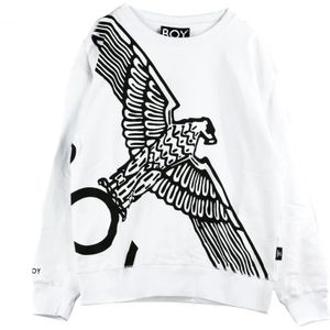 BOY London, Sweatshirts & Hoodies, Heren, Wit, L, Eagle Wingspan Sweatshirt