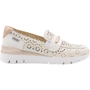 Pikolinos, Schoenen, Dames, Beige, 42 EU, Bunzing Mocassin