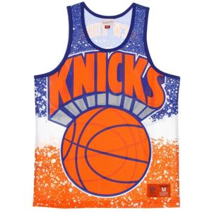 Mitchell & Ness, tanktop Oranje, Heren, Maat:M