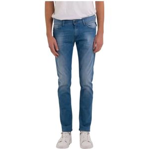 Replay, Slim-fit Jeans Blauw, Heren, Maat:W29