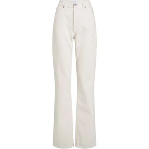 Calvin Klein, Wide Jeans Beige, Dames, Maat:W25 L32